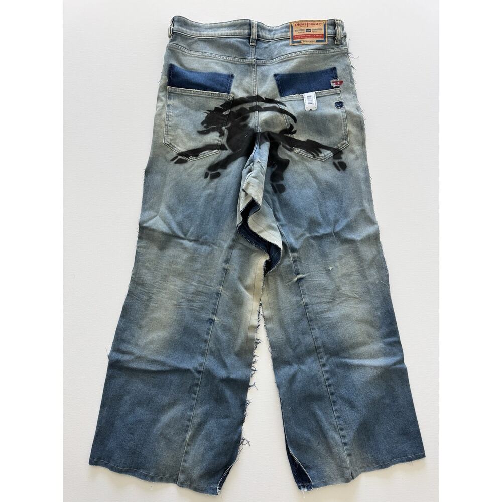 DIESEL X PROTOTYPES Jeans 1996 5 Pocket Denim Size L/XL NWT